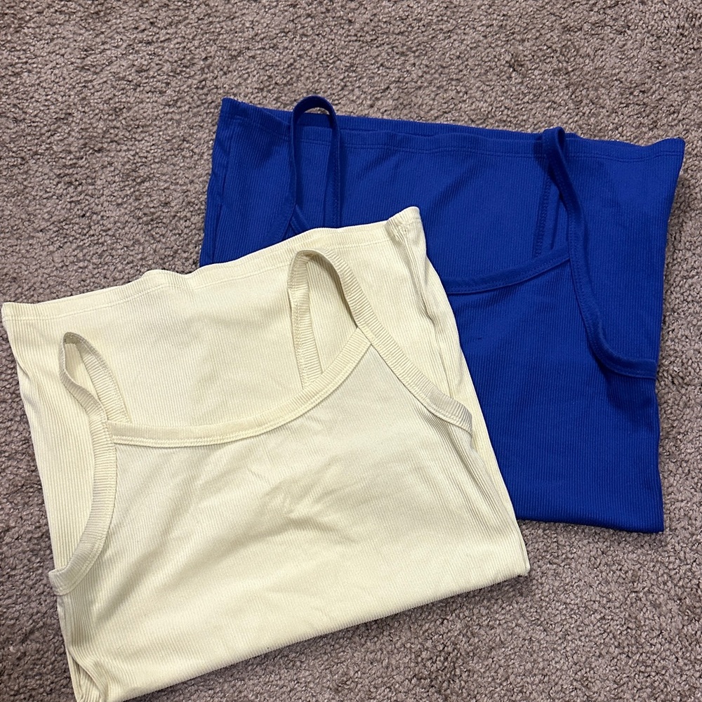 No Boundaries Vibrant Blue Tank Top